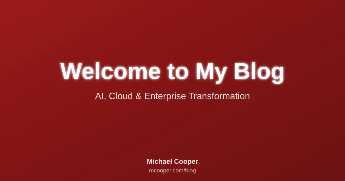 Cover image for blog post: 30 Years in Enterprise Tech: What I've Learned About Technology Transformation